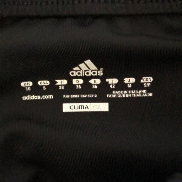 Adidas Formotion Black Capri Athletic Pants - Small - Picture 4 of 8